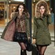 Fur Hooded Winter Coat